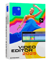 Movavi Video Editor 2025 box