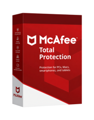 McAfee Total Protection product box