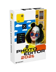 Movavi Photo Editor 2026 product box