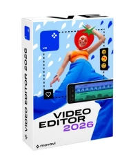 Movavi Video Editor 2026 product box
